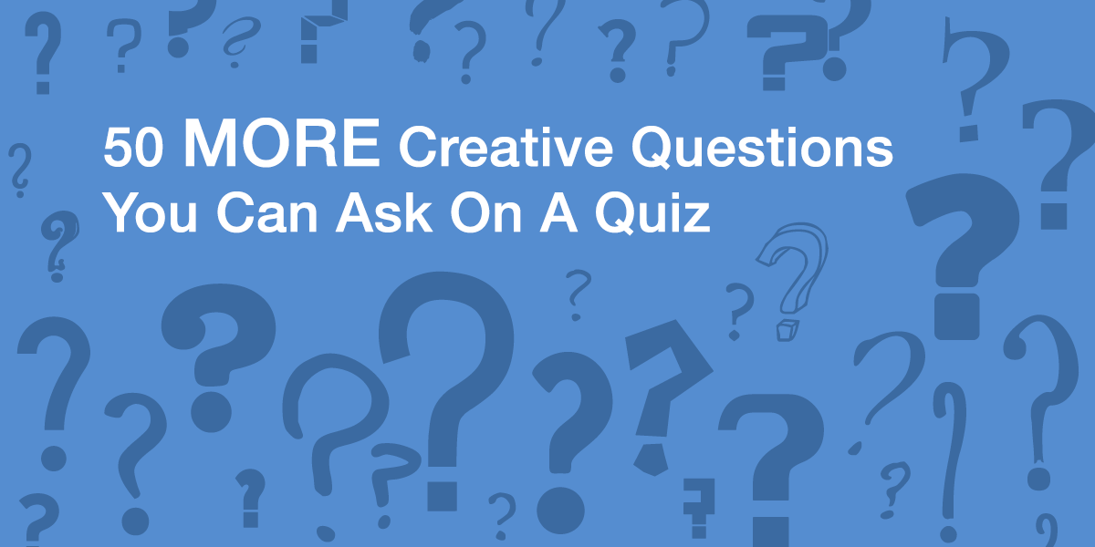 creative for questions